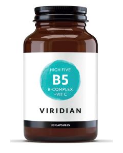 Viridian High five B5 B Complex + Vitamin C 30 caps