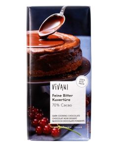 Vivani Organic Dark Cooking Chocolate (200g)