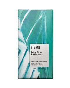 Vivani Dark Chocolate w/ Peppermint (100g)