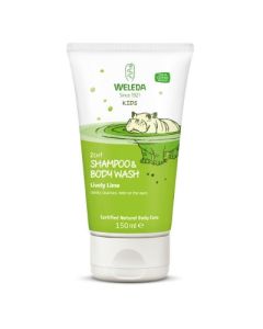 Weleda Kids 2in1 Shampoo and Body Wash - Lively Lime 150ml