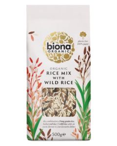 Biona Organic Rice Mix with Wild Rice 500g