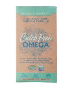 Wileys Catch Free Vegan Omega Full Spectrum Omega-3 (60 soft gels)