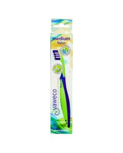 Yaweco Toothbrush with Replaceable Head Medium Nylon 1pc