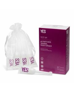 YES VM Natural Vaginal Moisturiser With Applicators 6 x 5ml