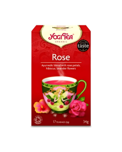Yogi Tea Rose Tea Organic 17 Bags