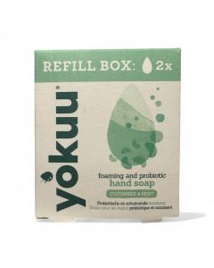 Yokuu Probiotic Hand Soap Refill Box Cucumber & Mint 2 Tabs