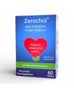 Zerochol Max Strength Plant Sterols 60 Tabs