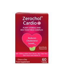 Zerochol Cardio + Plant Sterols and Red Yeast Rice Complex 60 tabs