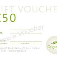 Organico Gift Vouchers