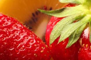 Fresh organic fruit