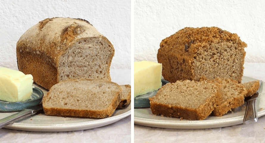 Sourdough and Oat Bread made at Organico