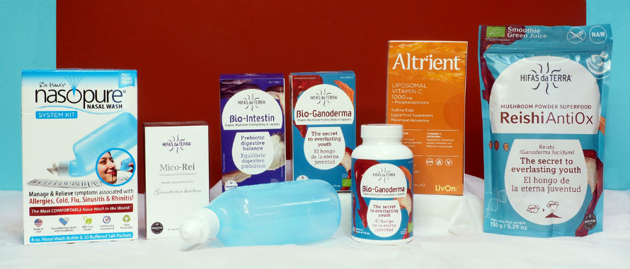 Natural treatments for hay fever available at Organico