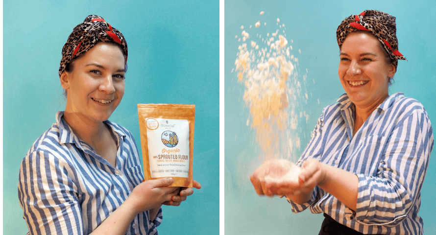 Laura from Organico and Durrow Mills Sprouted Flour