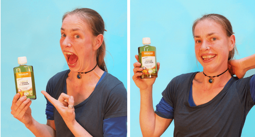 Viv from Organico and Sodasan Lime Oil Cleaner